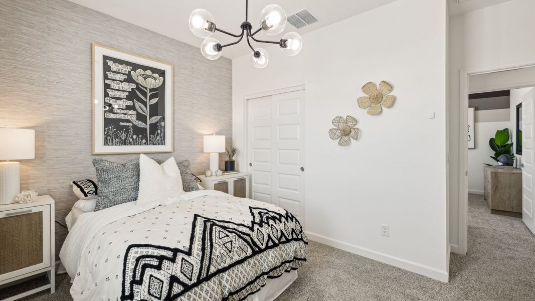 Furnished interior view inside a new home in Remington, Buckeye (Image 34).