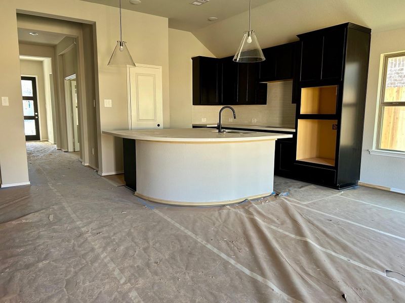 In-progress construction of a new home in The Highlands 45', Porter, TX (Image 9). In-progress construction of a new home in The Highlands 45', Porter, TX (Image 9).