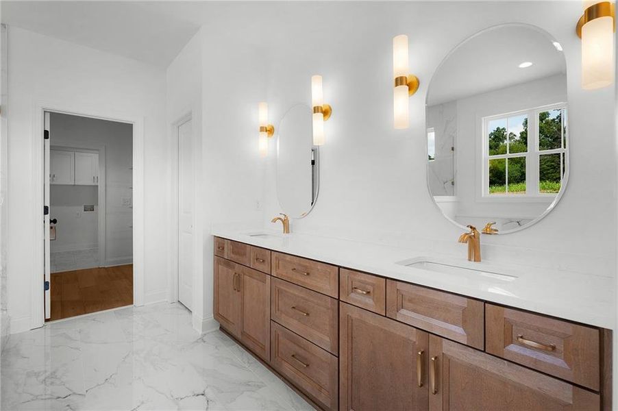 Furnished interior view inside a new home in , Calhoun (Image 3).