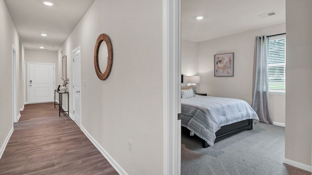 Furnished interior view inside a new home in Grand Oaks, Columbia (Image 18).