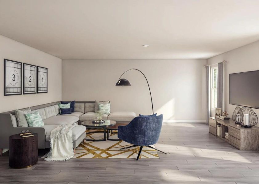 Furnished interior in a model home at Stoney Ridge in Hudson (Image 4).