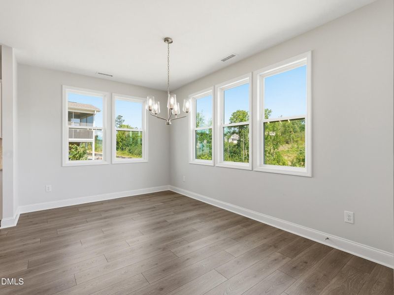 Spacious, unfurnished interior of a new home in The View, Durham (Image 26).