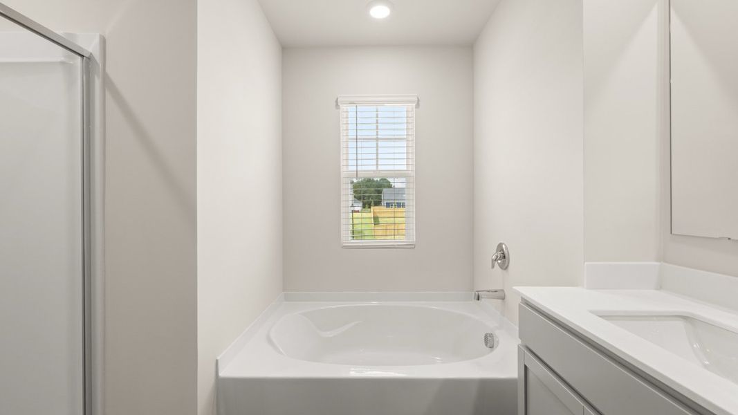 Furnished interior view inside a new home in Preserve at Dove Creek, Statham (Image 14). Furnished interior view inside a new home in Preserve at Dove Creek, Statham (Image 14).