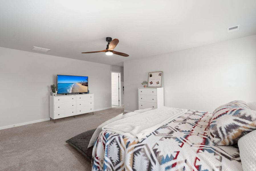 Furnished interior view inside a new home in Lindera Preserve at Cane Bay Plantation, Summerville (Image 22).