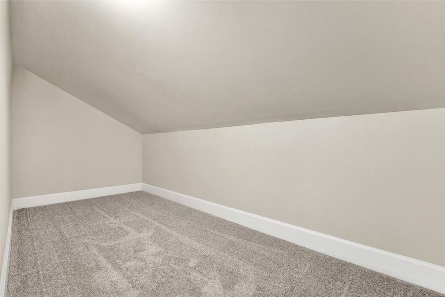 New Haven Townhome A - Inside Finished Attic Flex Space