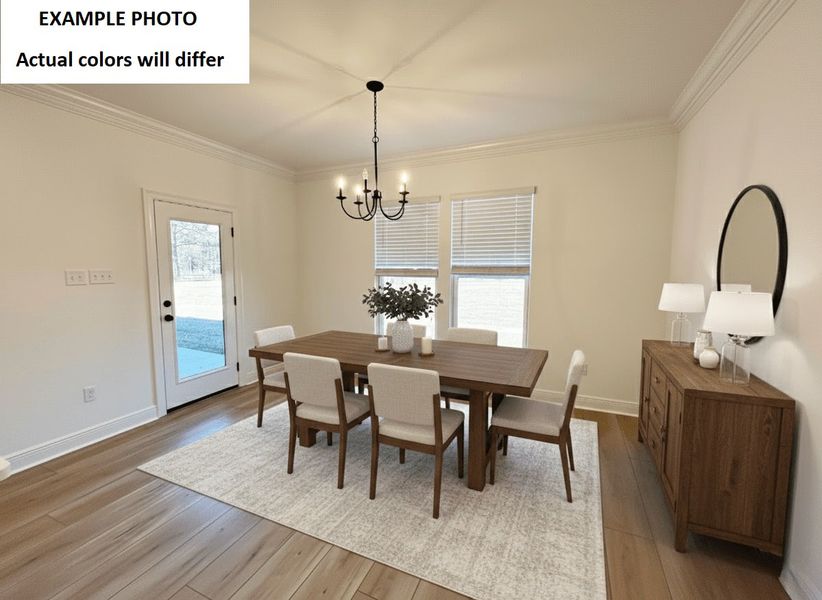 Furnished interior view inside a new home in Sentinel Ridge, Pace (Image 5).