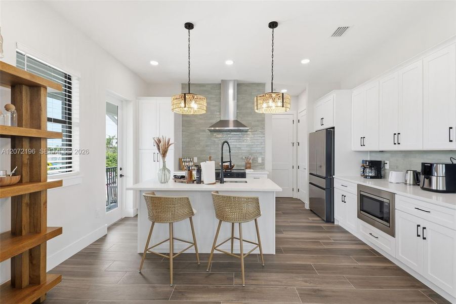 Furnished interior view inside a new home in , Melbourne Beach (Image 43).