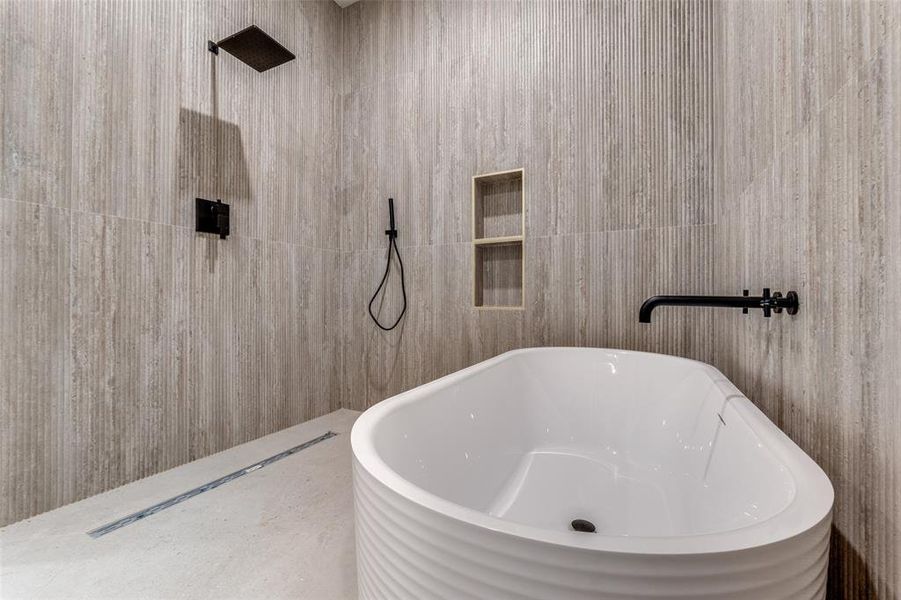 Close-up of interior finishes inside a home in , Dallas (Image 18).