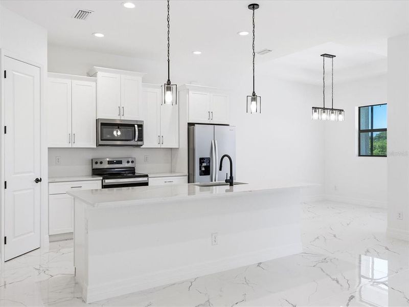 Furnished interior view inside a new home in , Rotonda West (Image 8).