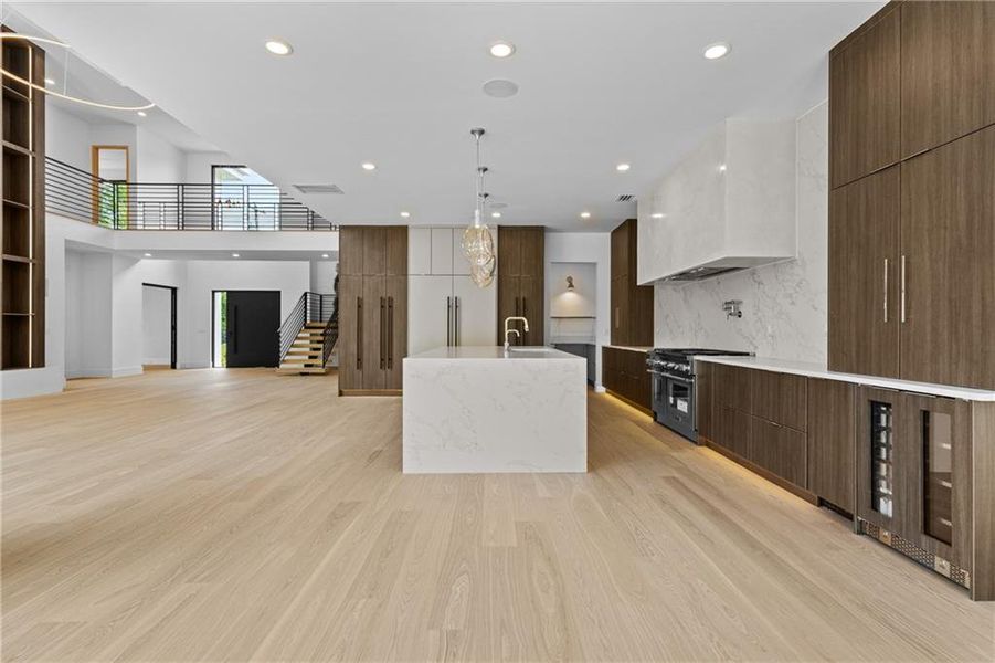 Furnished interior view inside a new home in , Sugar Hill (Image 11).