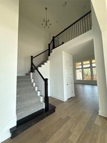 Grand Staircase and Entryway of Home
