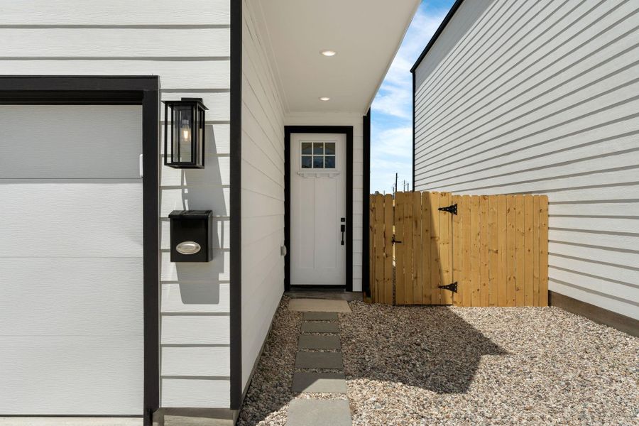 Exterior details and patio area of a home in , Houston (Image 22). Exterior details and patio area of a home in , Houston (Image 22).