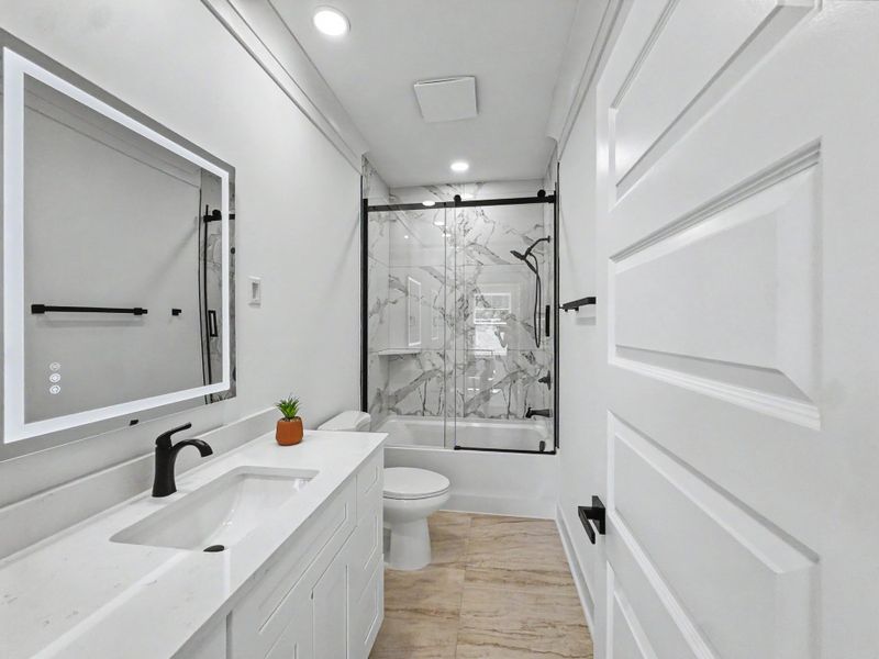 Furnished interior view inside a new home in , North Charleston (Image 35).