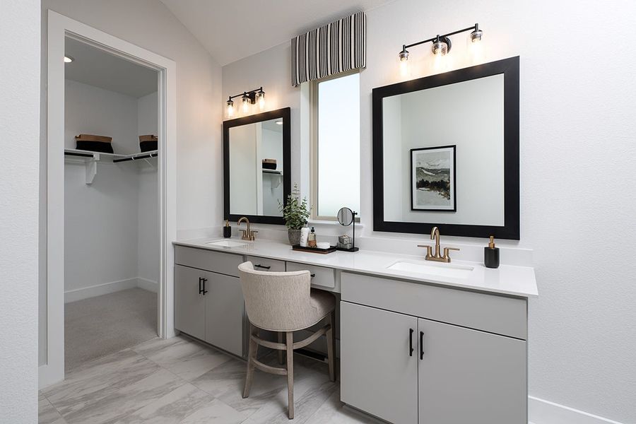 Furnished interior view inside a new home in Discovery Collection at Painted Tree Village, McKinney (Image 9).