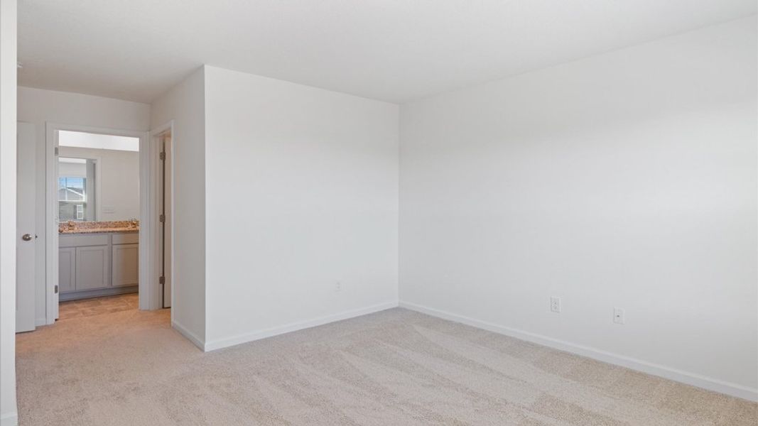 Representative unfurnished interior of a home built from the Glendale by D.R. Horton in Mary's Pointe, Clinton (Image 19).