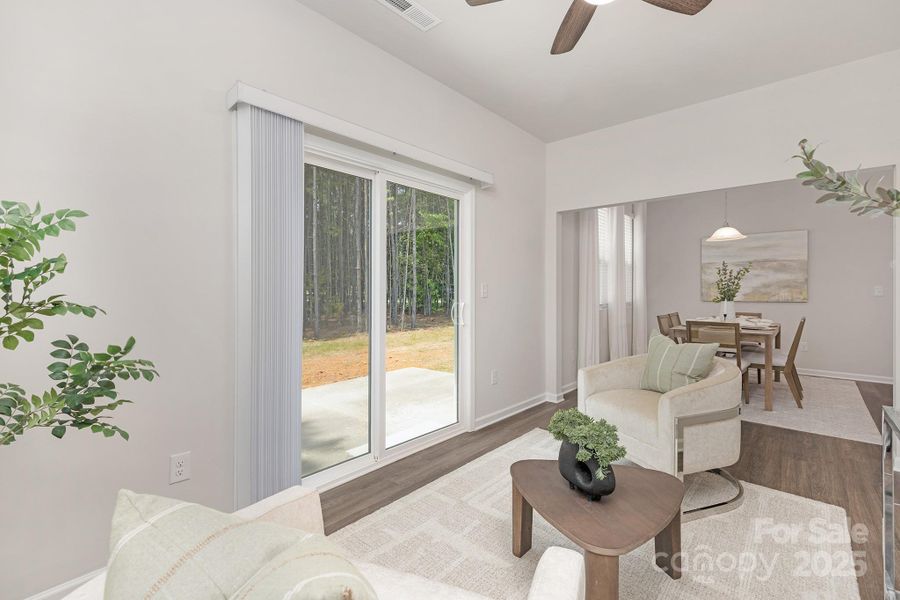 Furnished interior view inside a new home in , Salisbury (Image 18). Furnished interior view inside a new home in , Salisbury (Image 18).