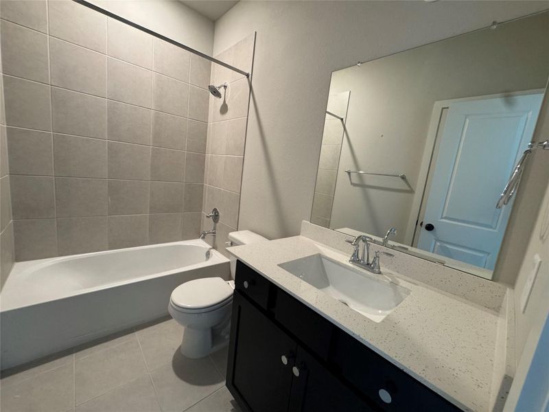 Furnished interior view inside a new home in Bridgeland 45', 50', 70', Cypress (Image 4). Furnished interior view inside a new home in Bridgeland 45', 50', 70', Cypress (Image 4).