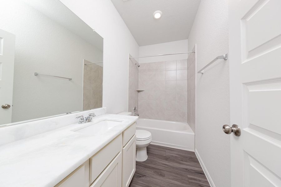 Furnished interior view inside a new home in Bluestem, Brookshire (Image 6).