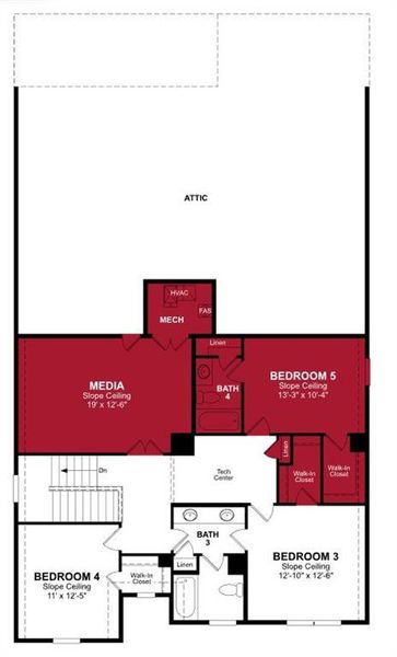 Beazer Homes Goodland Laredo Floorplan.