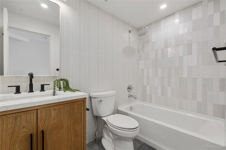 Furnished interior view inside a new home in , Denver (Image 15).