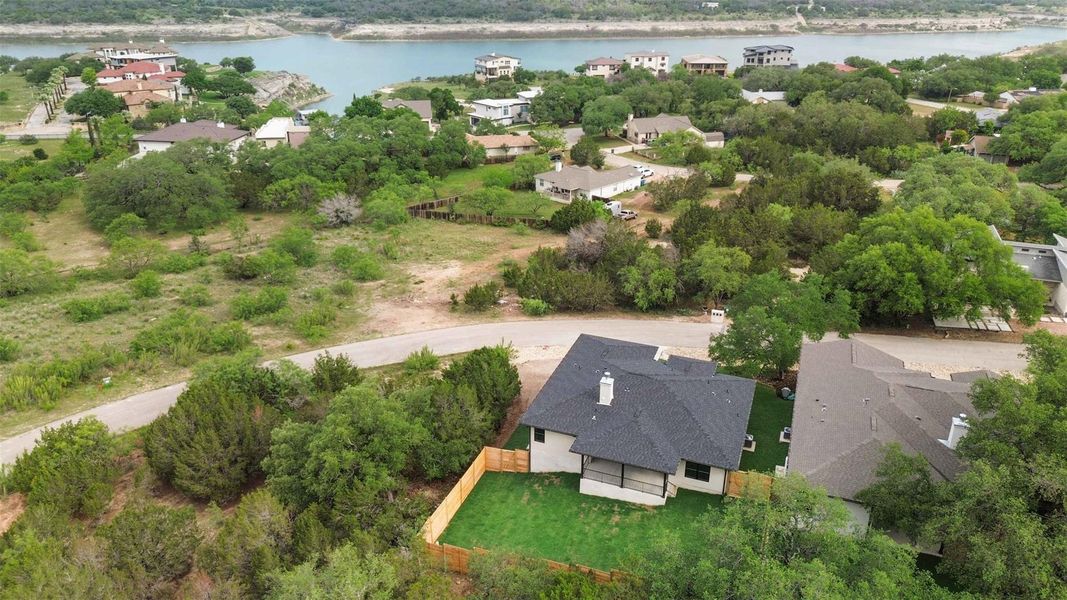 Aerial view 5 minutes from lake travis. Aerial view 5 minutes from lake travis.
