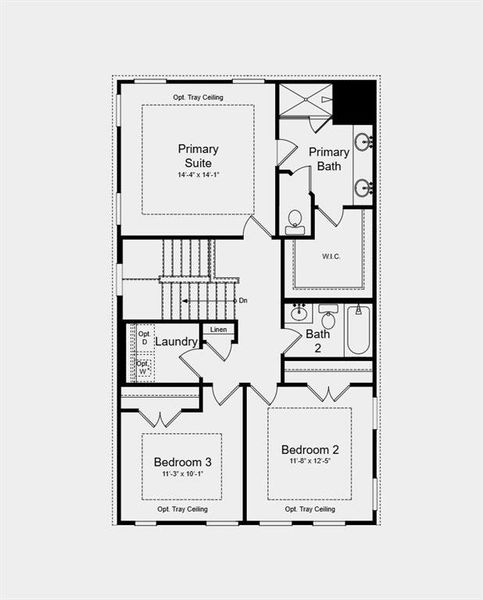 2D floor plan layout of this home in Rosewood Farm, Lawrenceville, GA (Image 6). 2D floor plan layout of this home in Rosewood Farm, Lawrenceville, GA (Image 6).