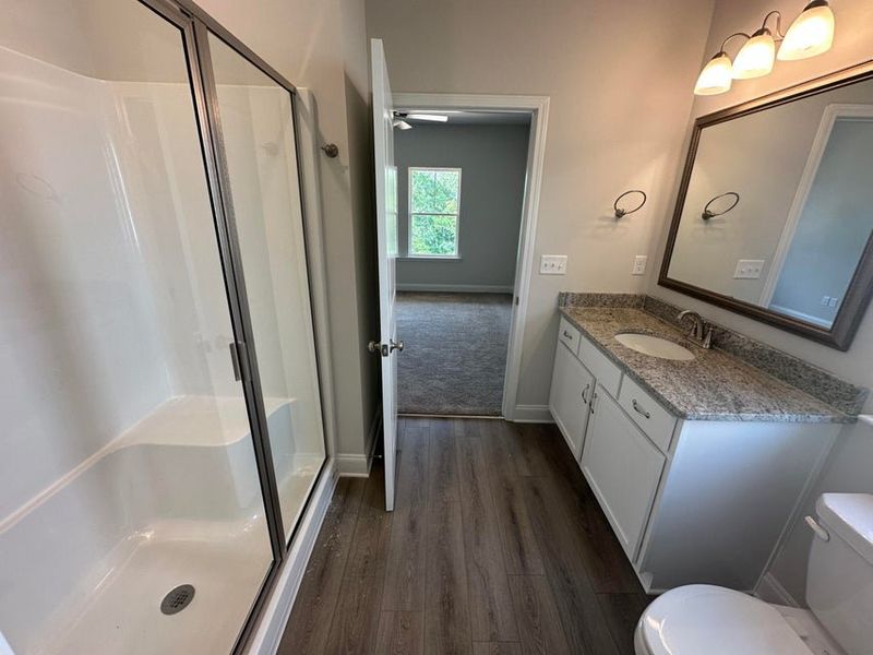 Furnished interior view inside a new home in Windsor Townhomes, North Augusta (Image 8).