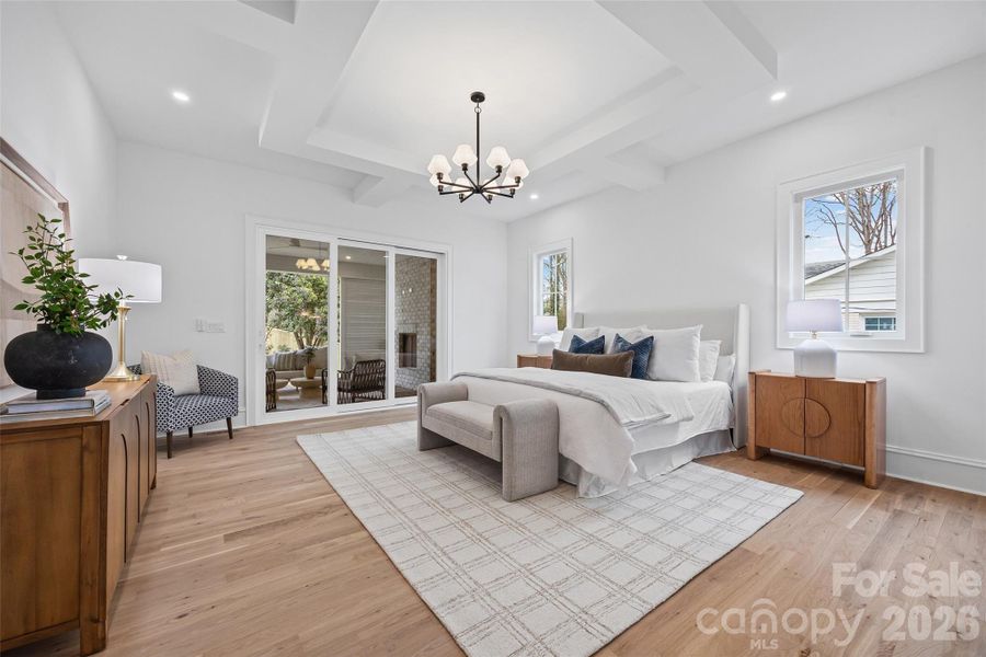 Furnished interior view inside a new home in , Charlotte (Image 16).