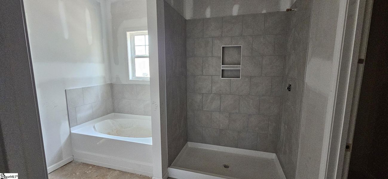 In-progress construction of a new home in Shiloh Trail, Wellford, SC (Image 7).