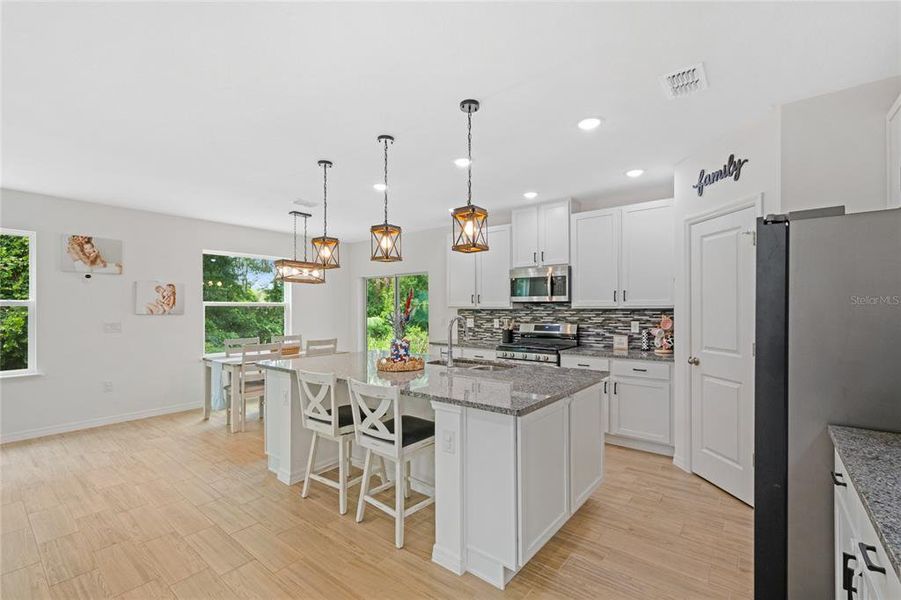 Furnished interior view inside a new home in Bradford Ridge, Leesburg (Image 28).
