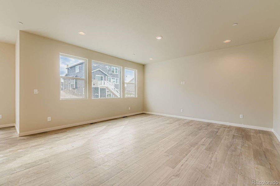 Spacious, unfurnished interior of a new home in Buffalo Highlands – Commerce City, Commerce City (Image 13). Spacious, unfurnished interior of a new home in Buffalo Highlands – Commerce City, Commerce City (Image 13).