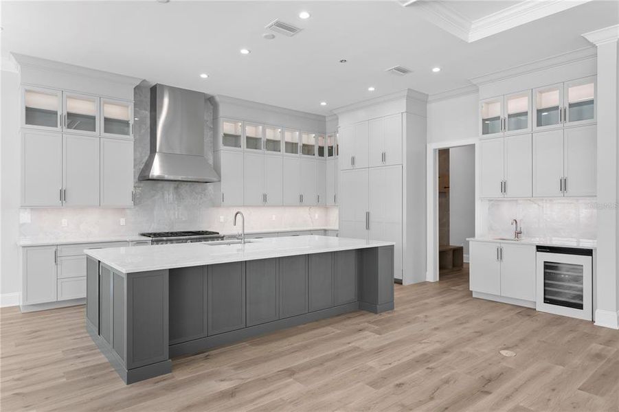 Furnished interior view inside a new home in , Tampa (Image 9).