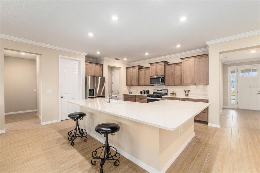 Furnished interior view inside a new home in , Ocala (Image 18).
