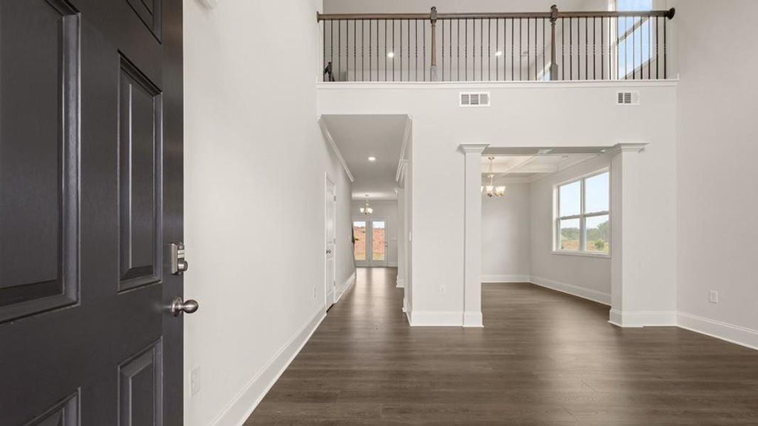Spacious, unfurnished interior of a new home in Haven Abbey, Cumming (Image 40). Spacious, unfurnished interior of a new home in Haven Abbey, Cumming (Image 40).