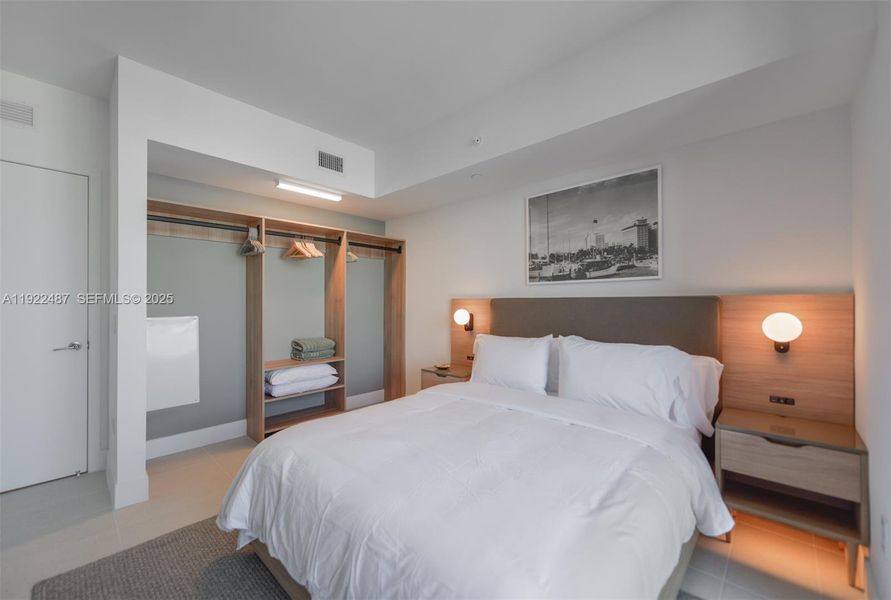 Furnished interior view inside a new home in , Miami (Image 11). Furnished interior view inside a new home in , Miami (Image 11).