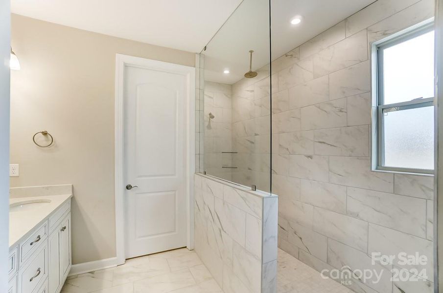 Primary Bathroom with Spa Shower-Picture Similar to Subject Property