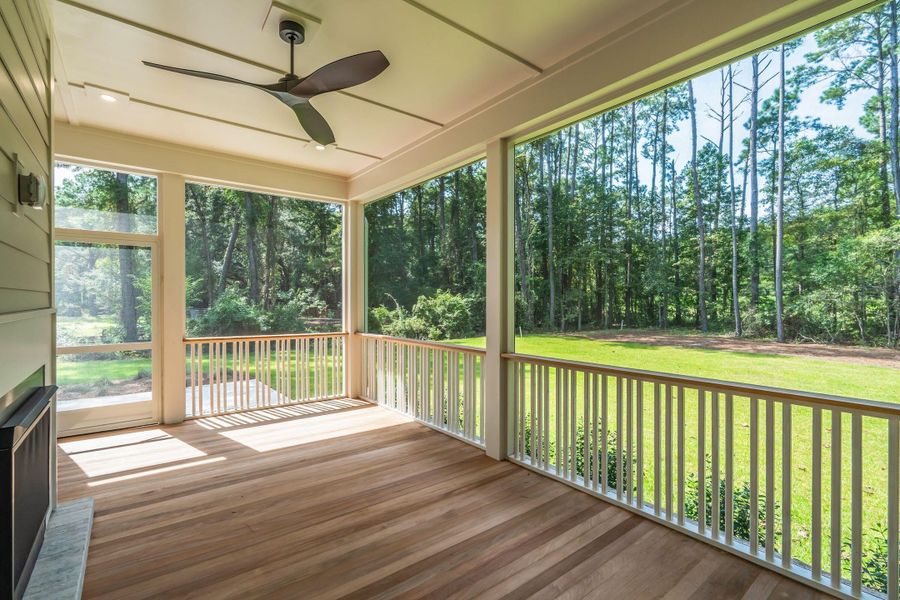 Exterior details and patio area of a home in , Mount Pleasant (Image 39).