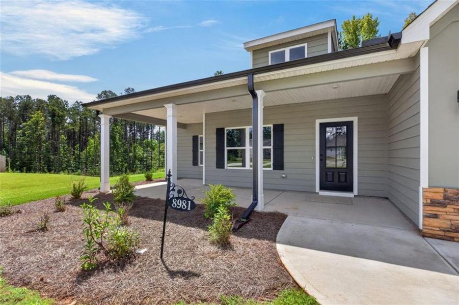 Exterior details and patio area of a home in , Winston (Image 20).