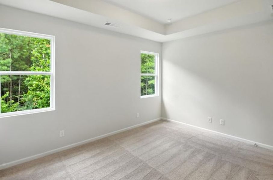 Representative unfurnished interior of a home built from the Orchard by Piedmont Residential in Villages at Cedar Hill, Dallas (Image 60).