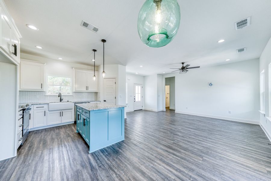 Representative furnished interior of a home built from the Lucas by Zeal Home Builders in Echo Grove, Poolville (Image 90).