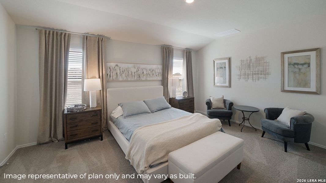 Furnished interior view inside a new home in Veranda, San Antonio (Image 10).