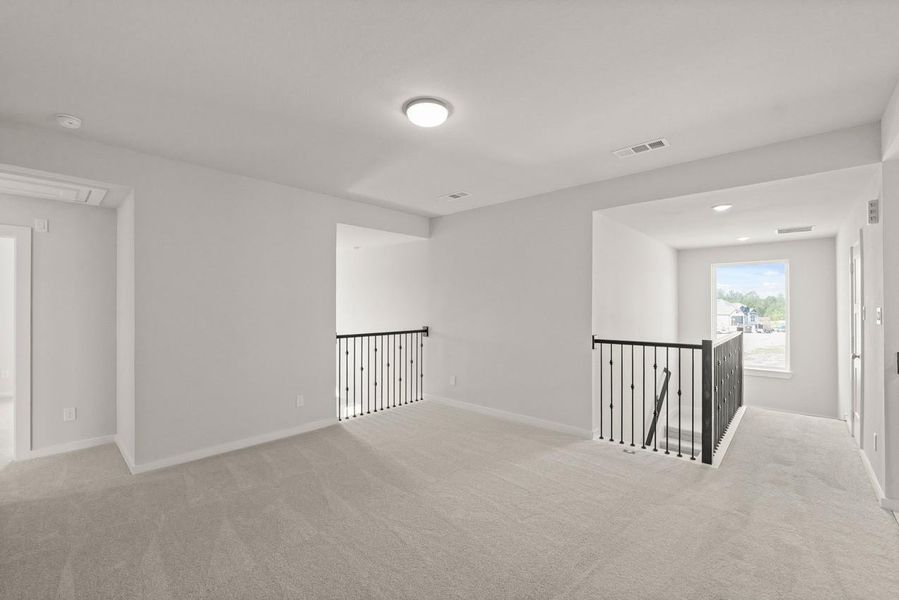 Spacious, unfurnished interior of a new home in COLTON: 50ft. lots, Montgomery (Image 13).