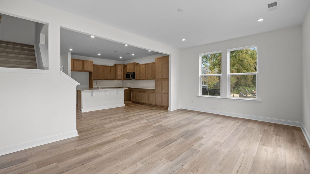 Furnished interior view inside a new home in Leigh Park, Charlotte (Image 8).