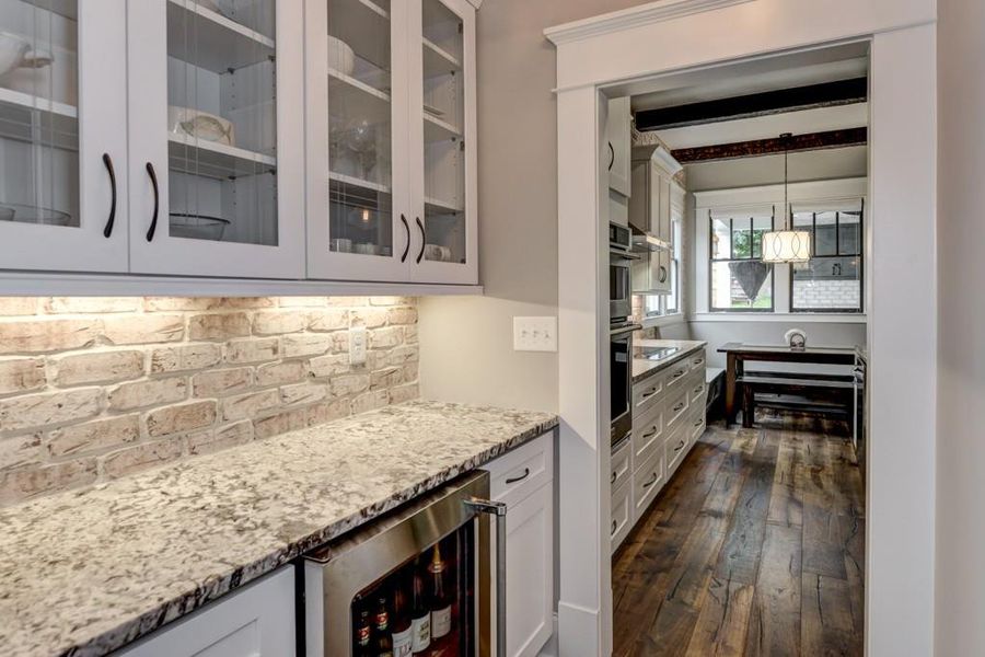 Furnished interior view inside a new home in , Atlanta (Image 8).