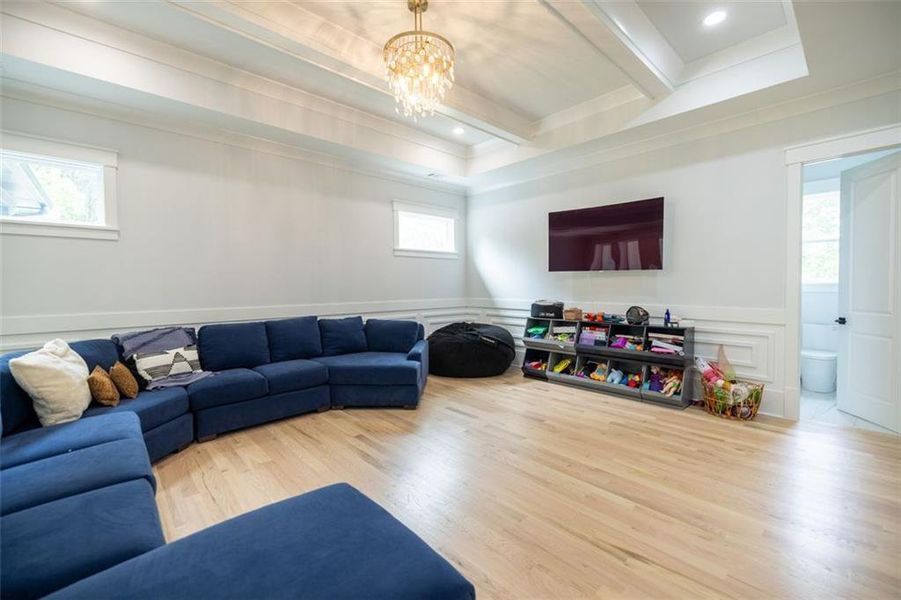 Furnished interior view inside a new home in , Buford (Image 7).