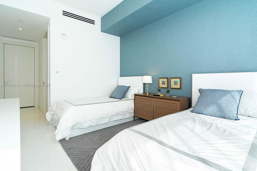 Furnished interior view inside a new home in , Miami (Image 42).