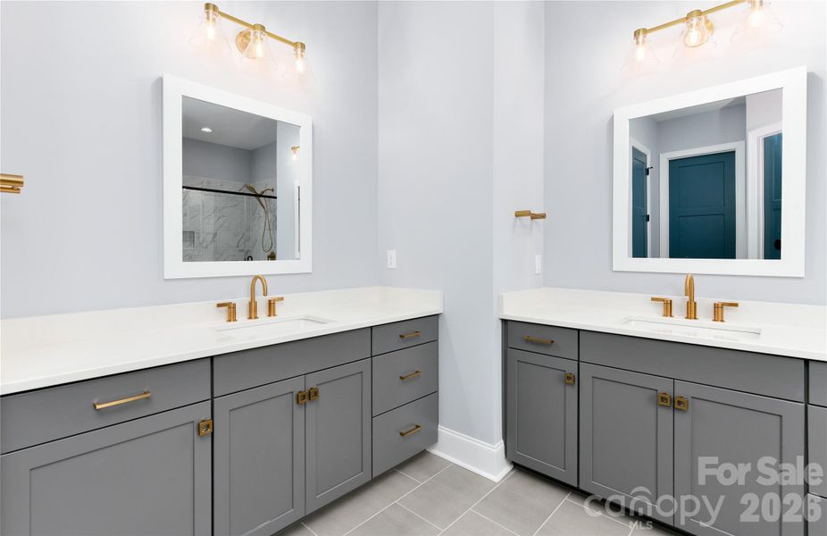 Furnished interior view inside a new home in , Statesville (Image 11).