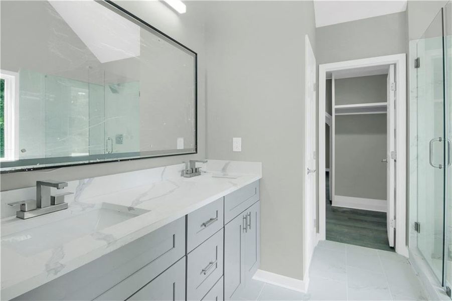 Furnished interior view inside a new home in , Snellville (Image 10).