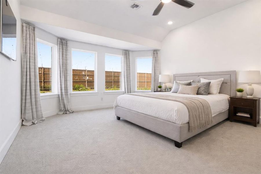 Furnished interior view inside a new home in , Hickory Creek (Image 4).