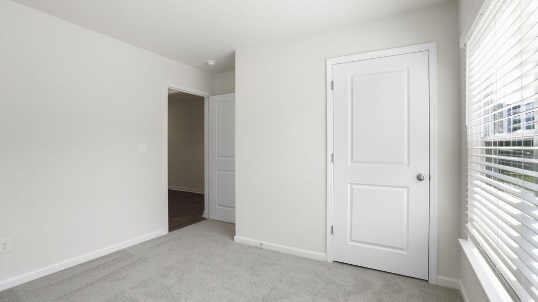 Spacious, unfurnished interior of a new home in Wildbrook Village, Waynesville (Image 15). Spacious, unfurnished interior of a new home in Wildbrook Village, Waynesville (Image 15).